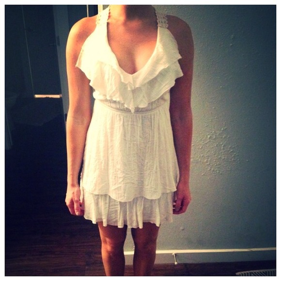 🛇SOLD🛇 ✨Lacey White Summer Dress✨
