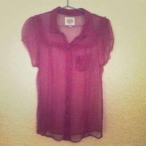 Silk fuchsia blouse