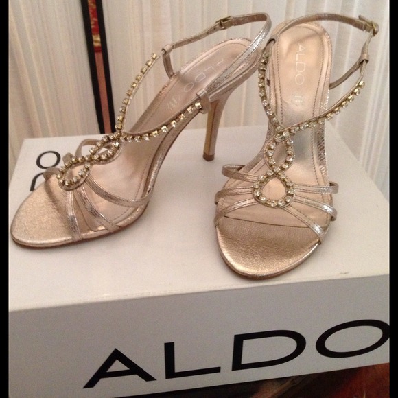 Aldo silver shoes
