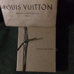 Louis Vuitton gift box and bag