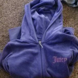 Lavender Juicy Couture track jacket
