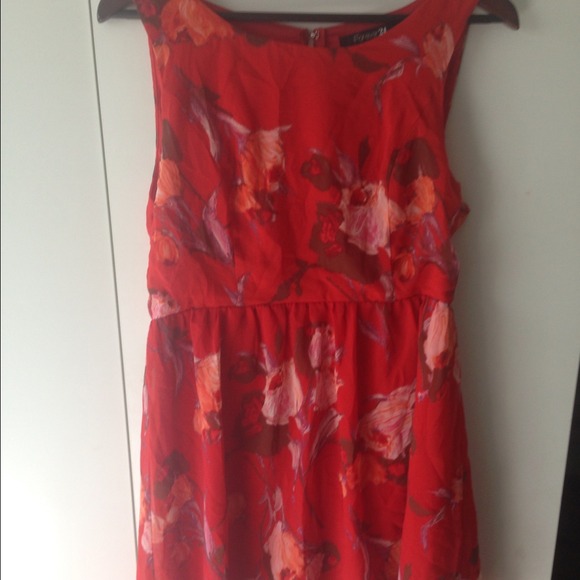 Spring flowers dress