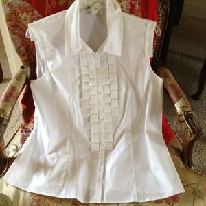 Doncaster white blouse