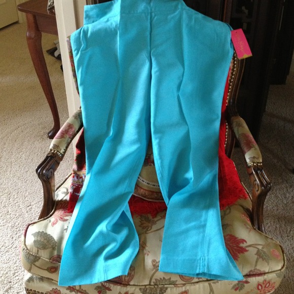 Lily Pulitzer silk Capri