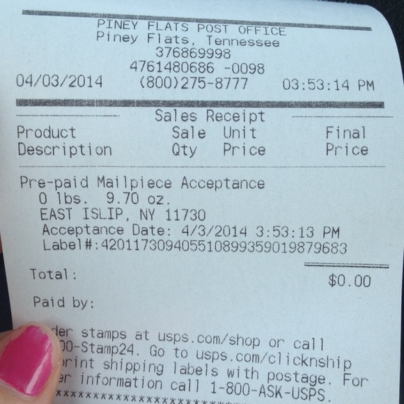 getting ready to ship(: - Picture 2 of 2