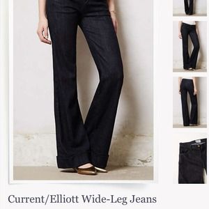 SOLD Current Elliott Wide Leg Jean 28 fits 29
