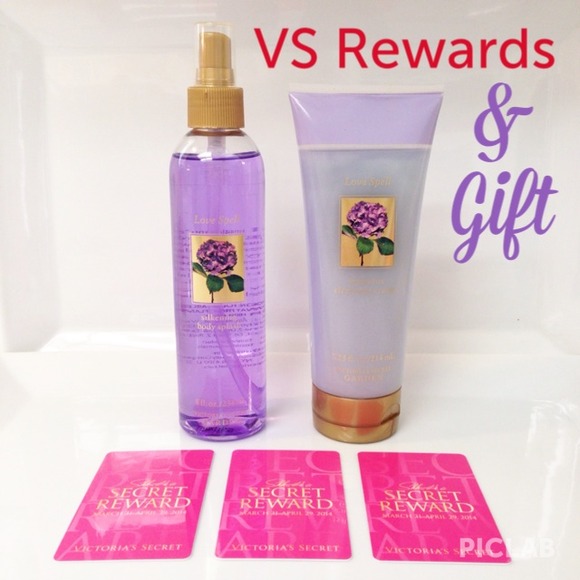 3 - Victoria's Secret Reward Cards Plus VS Gift