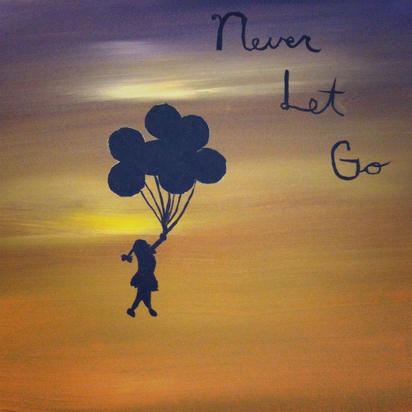 🎨12x16 "never let go" painting