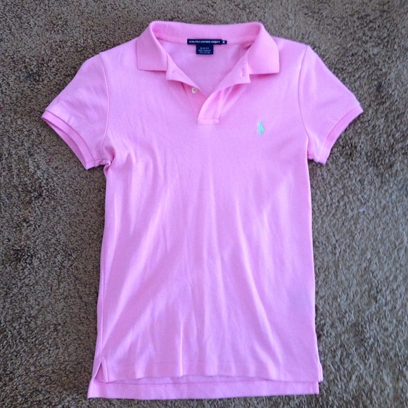 Pink Ralph Lauren polo