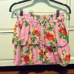 Floral skirt from Hollister