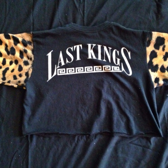 T-shirt cropped Last Kings top - Picture 2 of 3