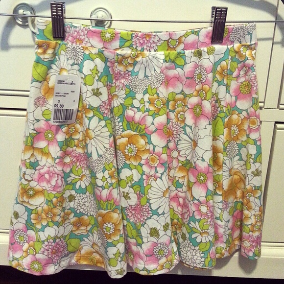 Floral skirt