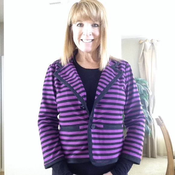 Sandra Studio striped jacket