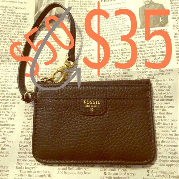 ♥️SALE♥️Fossil Wristlet Wallet
