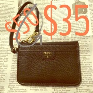 ♥️SALE♥️Fossil Wristlet Wallet