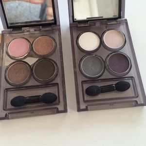Eyeshadow quads by Elizabeth Arden x2 and Lancôme