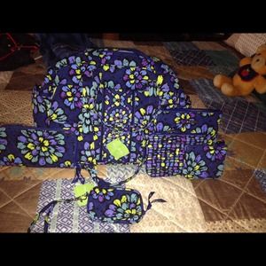 Vera Bradley Indigo Pop Lot