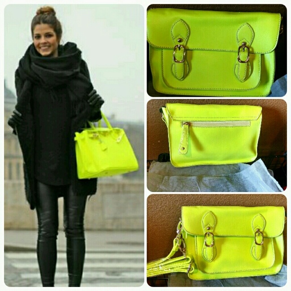 Handbags - New Neon Yellow purse
