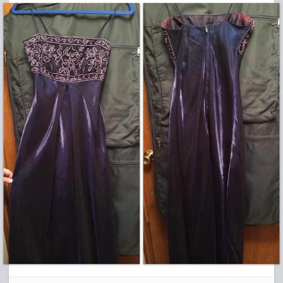 Purple dress