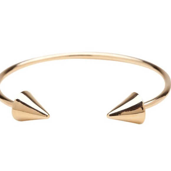 CC Skye double header spike bracelet