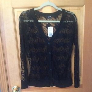 Lace cardigan