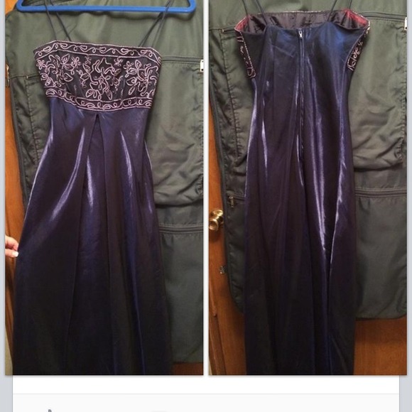 Purple dress