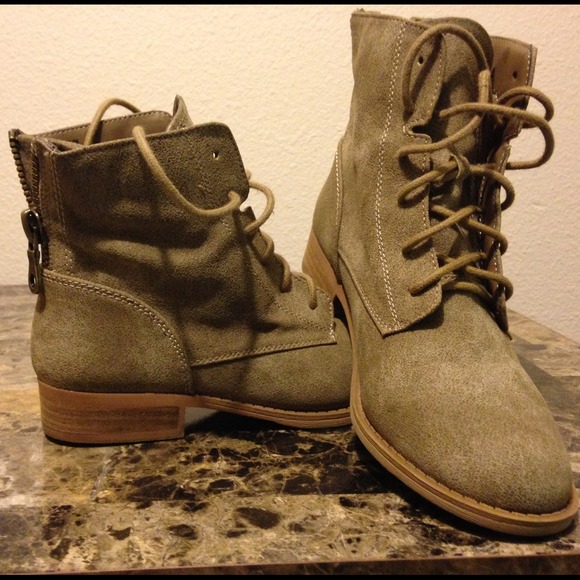 Brown booties