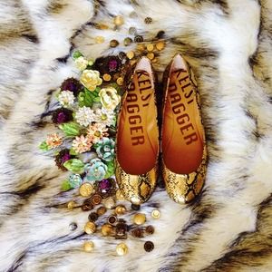 HP•Sale! Kelsi Dagger snakeskin flats 6.5 HP•Sale! Kelsi Dagger snakeskin flats 6.5