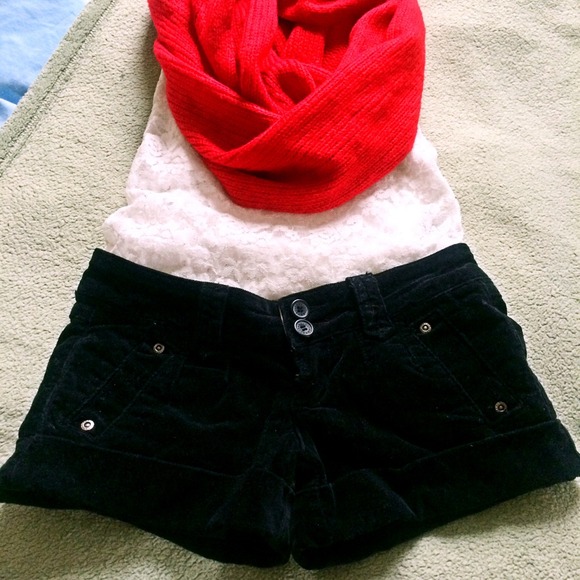 Black shorts