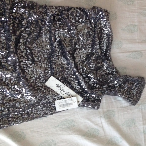 Grey Sequin Dress