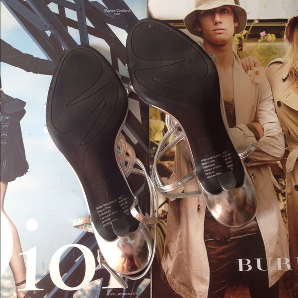 braided ankle strap heels - Picture 4 of 4