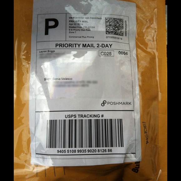 Proof of shipping :-)