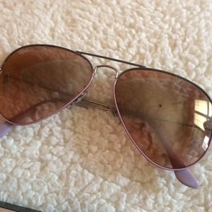 REAL PINK RAY BANS AVIATORS