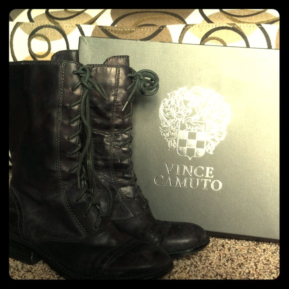 Calf boots, worn a few times