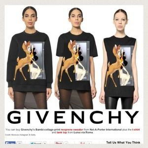 Givenchy Tops - Givenchy bambi shirt Givenchy Tops - Givenchy bambi shirt