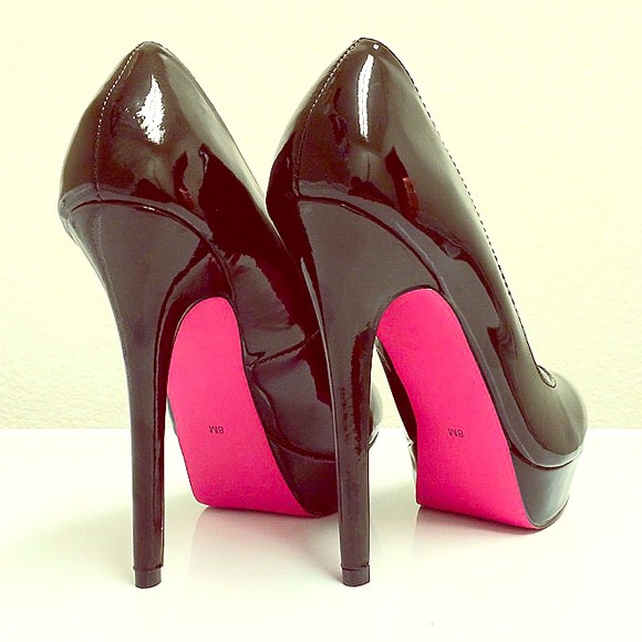 SD Shoes - BLACK PATENT  PUMPS