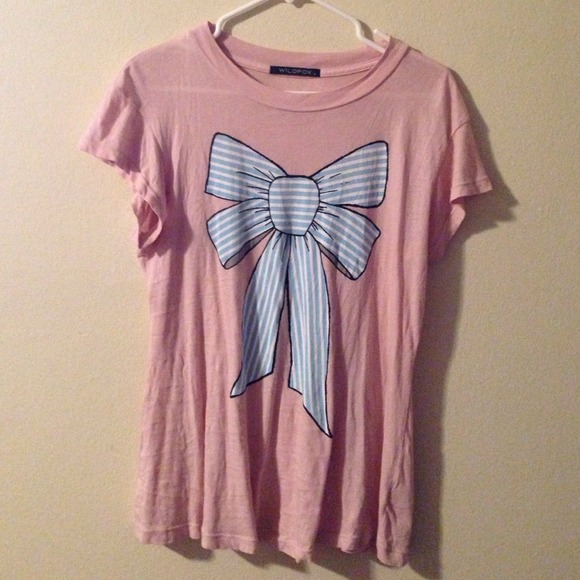 Wildfox bow tee shirt