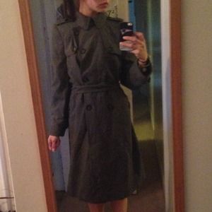 Talbots trench coat