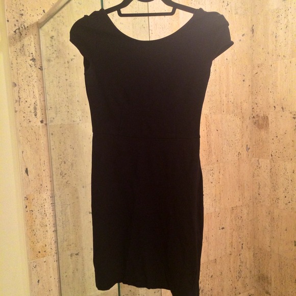 Zara Glam Little Black Bodycon Dress