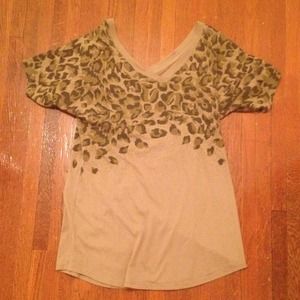 Leopard top!