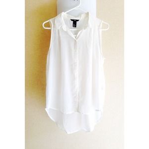 🆕💕 White Sheer Top