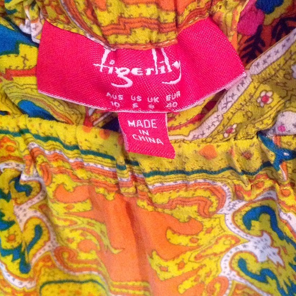 BUNDLED! Colorful silk dress - Picture 3 of 3