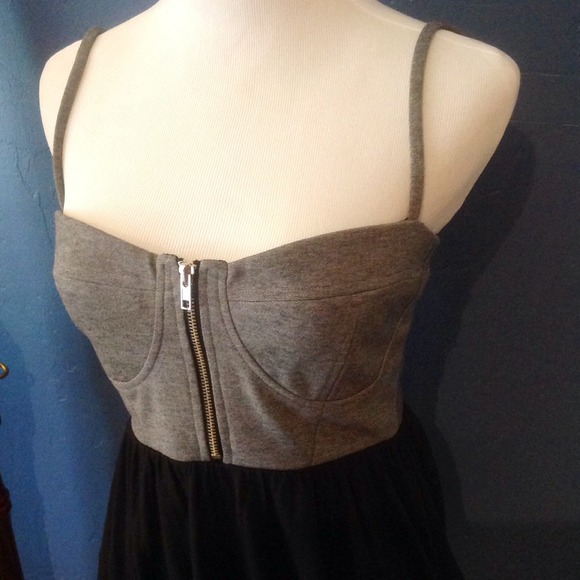 BUNDLED! Black and gray dress - Picture 3 of 3