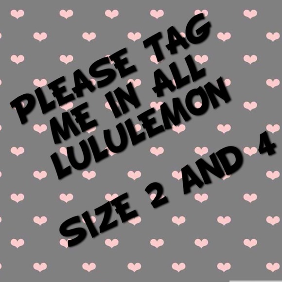 Please tag me!