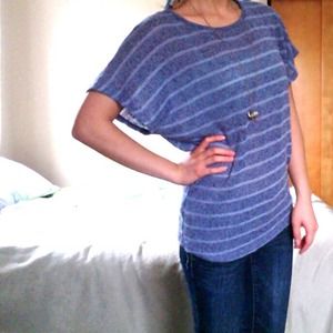 Blue Knitted top