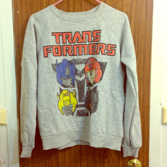 Transformers Pullover Sweatshirt