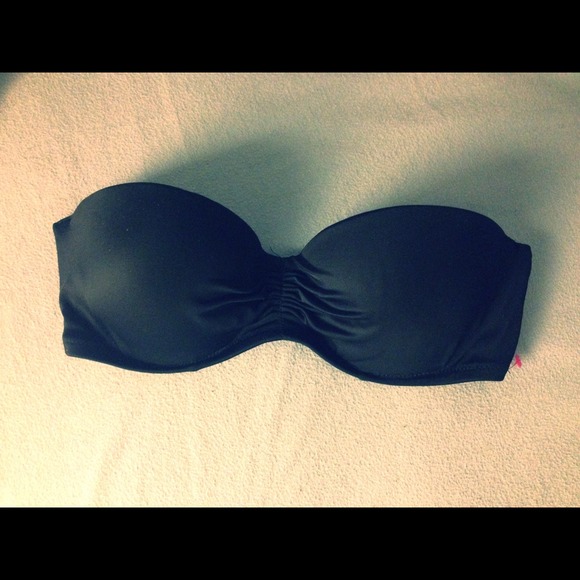 Victoria's Secret black push-up swim top