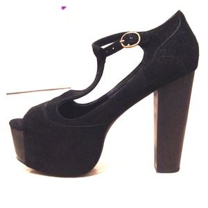 Jeffrey Campbell Havanna Last Handmade Black Heels