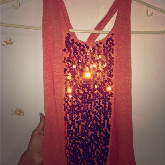 Sequin Tank Top