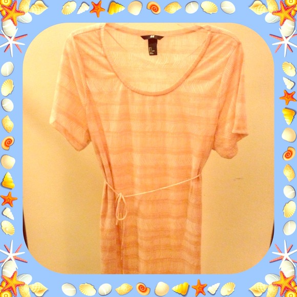Blush Tribal Print Swim Cover Up - Picture 1 of 2
